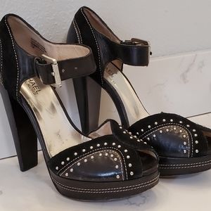 Michael Kors 5" peep toe heels